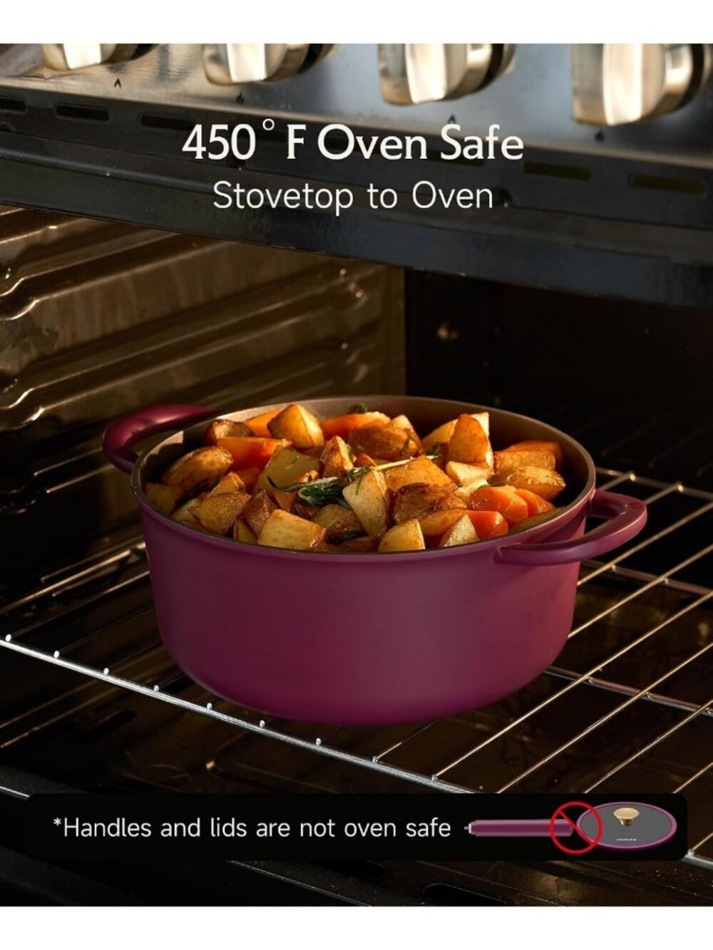 Non-Stick Titanium Cookware Set | Healthy Pots & Pans for Easy Cooking - Picture 5 of 9